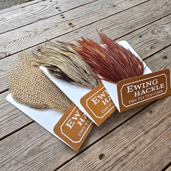 Ewing Dry Fly Top Cape - Dark Olive | Kindale Fly Fishing