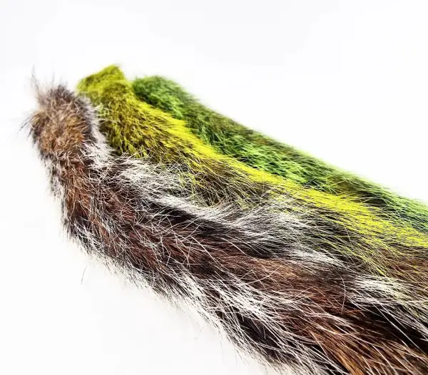 Spawn Tail Fly Pattern Fly Tying Materials Hareline Gray Squirrel Tail - Spawn Fly Fish ...