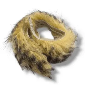 Kindale 3mm Rabbit Zonker Strips Black Barred