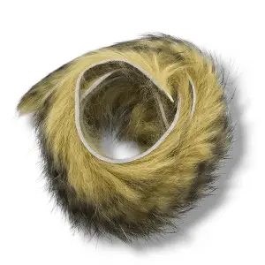 Kindale 3mm Rabbit Zonker Strips Tiger Barred
