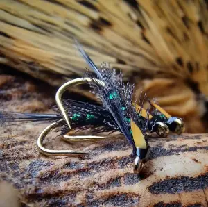 Set M1) 10x O 25x Mosche Ninfe Olografiche Diapositiva Bach Per Pesca - Foto 8