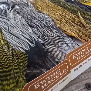 Ewing Dry Fly Half Saddle