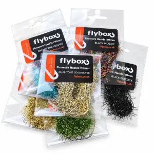 Flybox Firework Hackle 10mm
